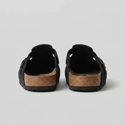 Men's Suede Clogs - Stylish Comfort Loafers