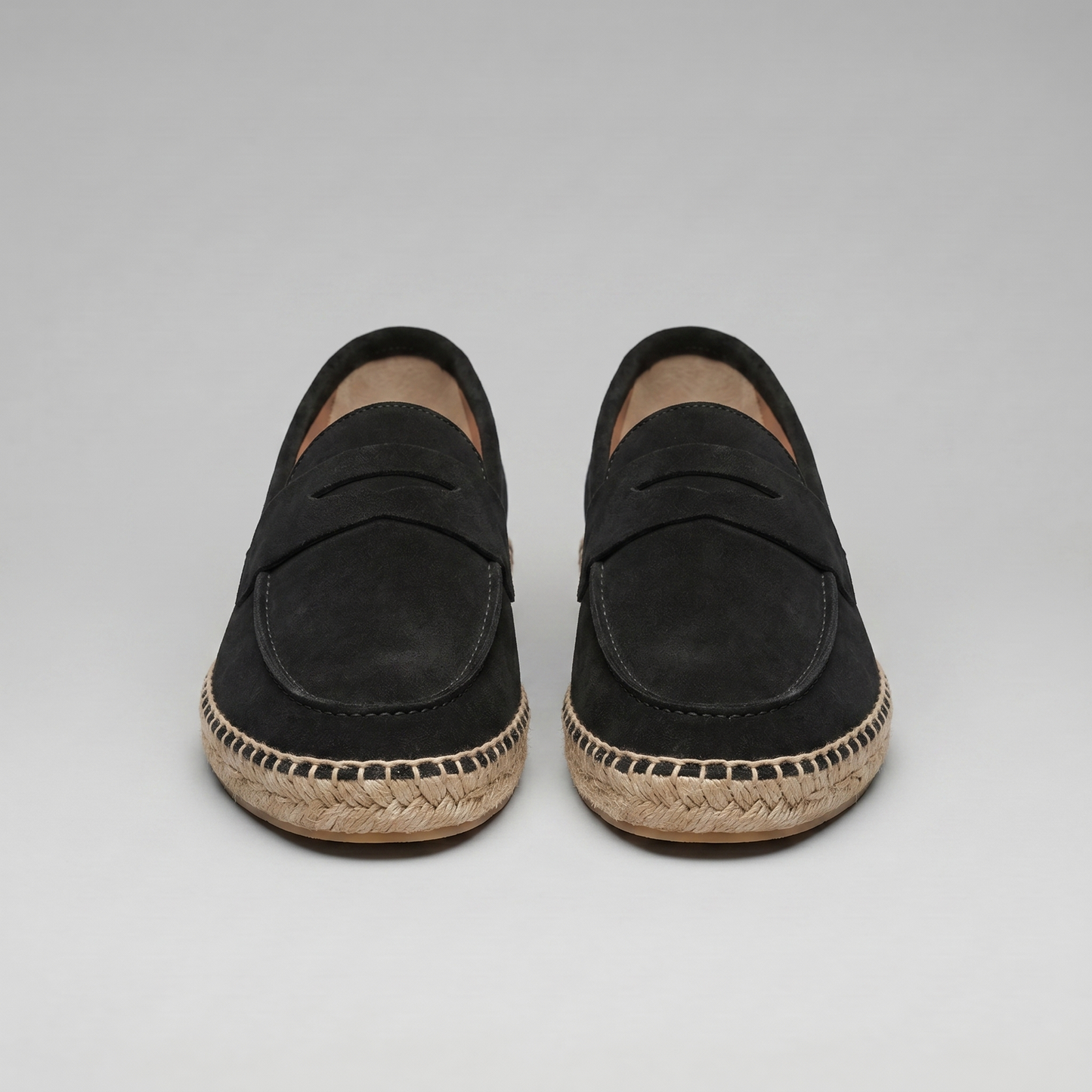 Men's Espadrille Penny Loafers