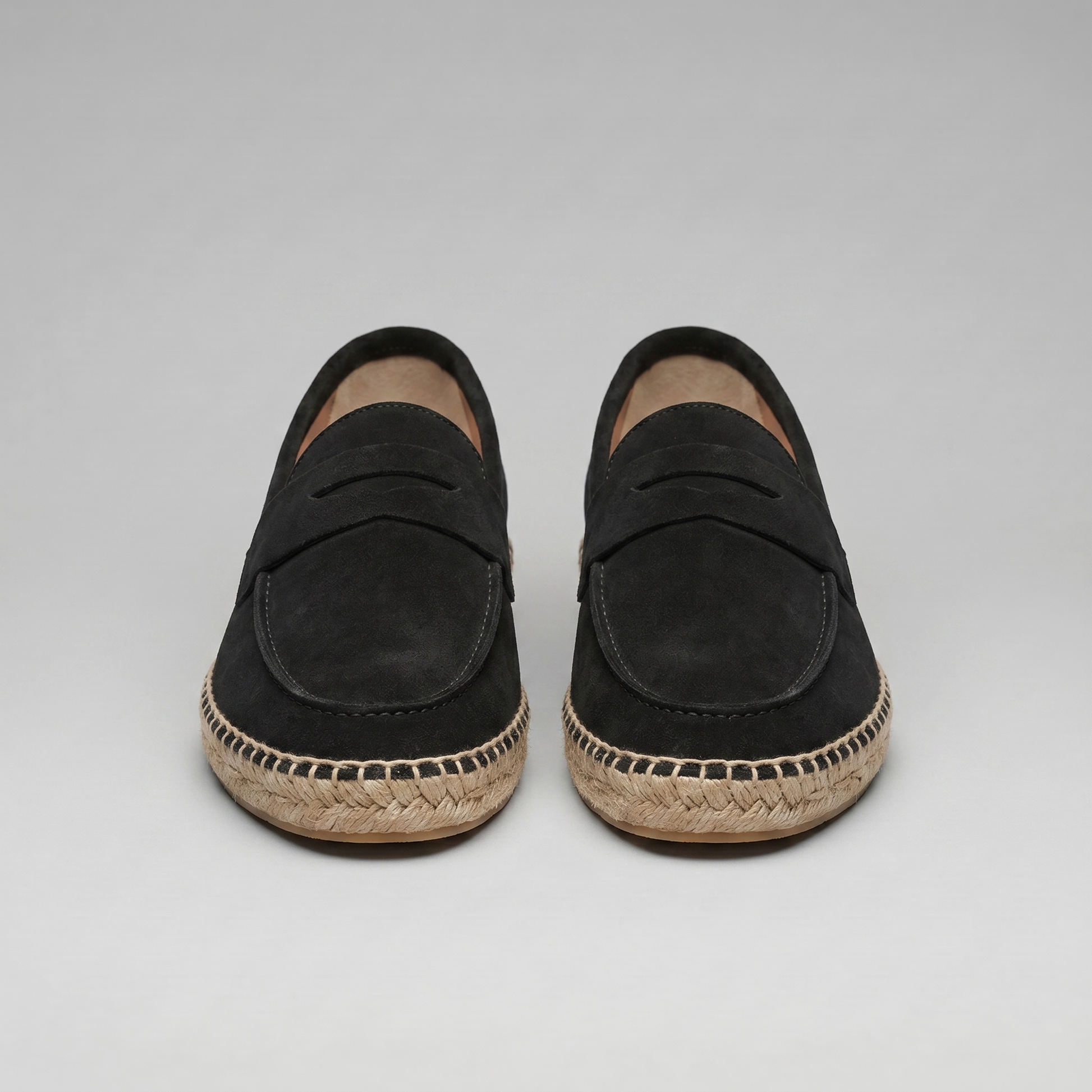 Men's Espadrille Penny Loafers