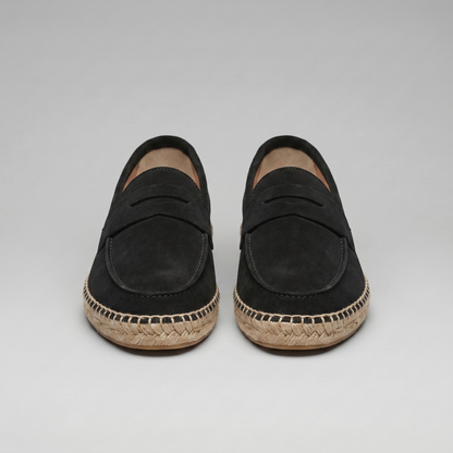 Men's Espadrille Penny Loafers