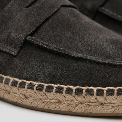 Men's Espadrille Penny Loafers