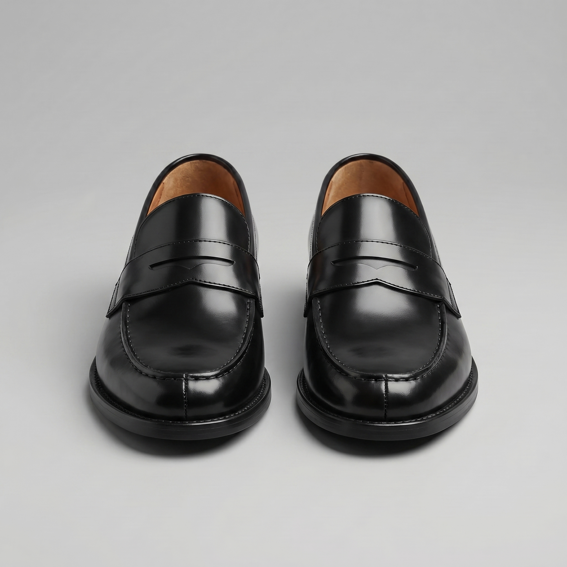 Men's Leather Penny Loafers