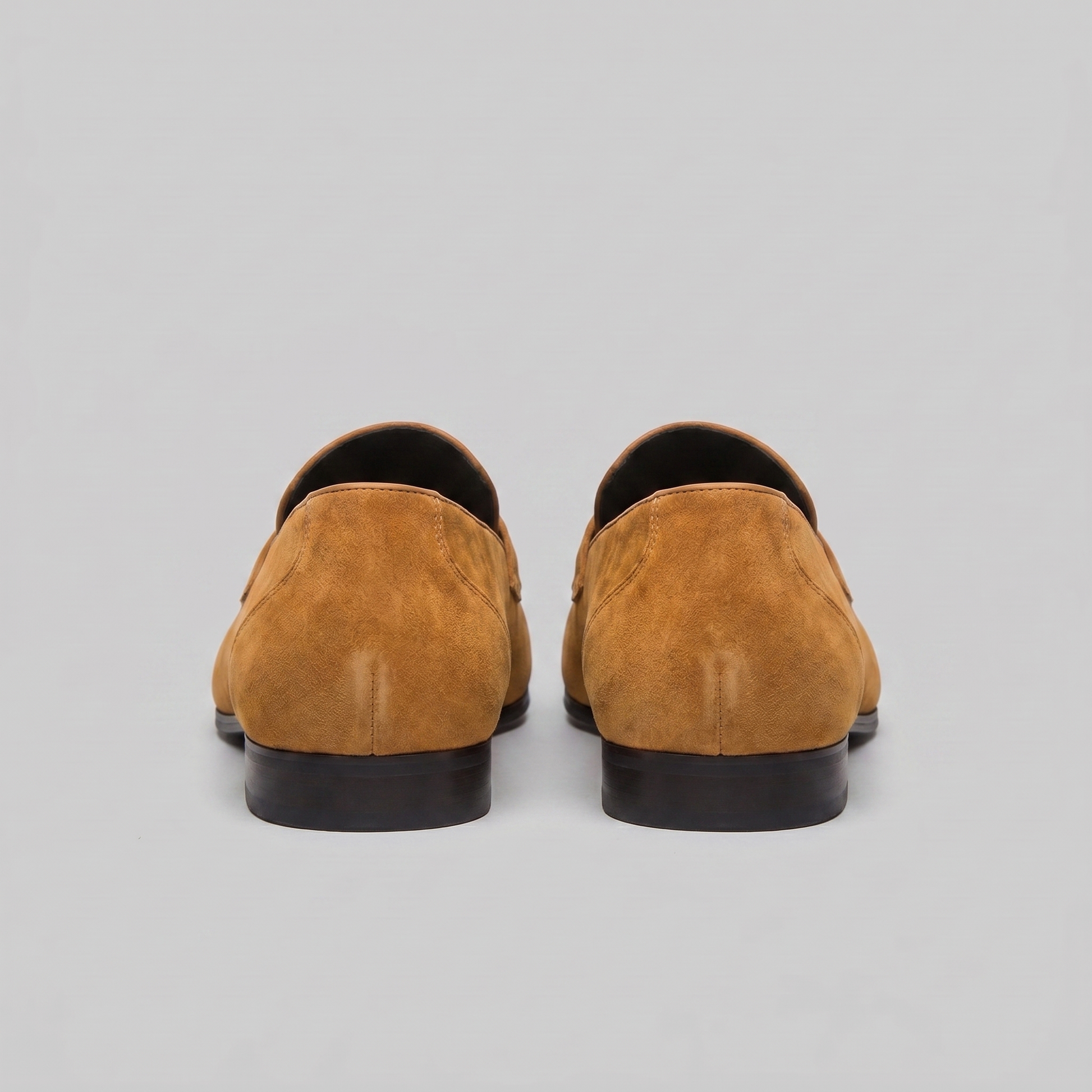 Men's Suede Penny Loafers