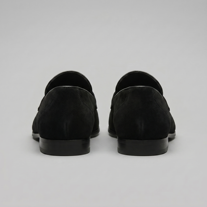 Men's Suede Penny Loafers