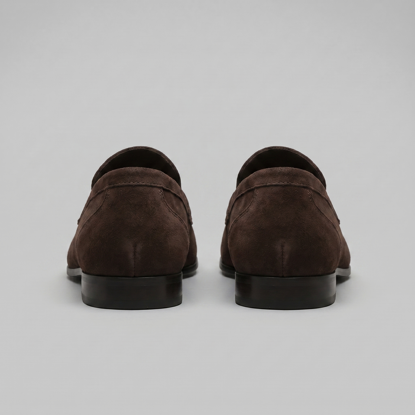 Men's Suede Penny Loafers
