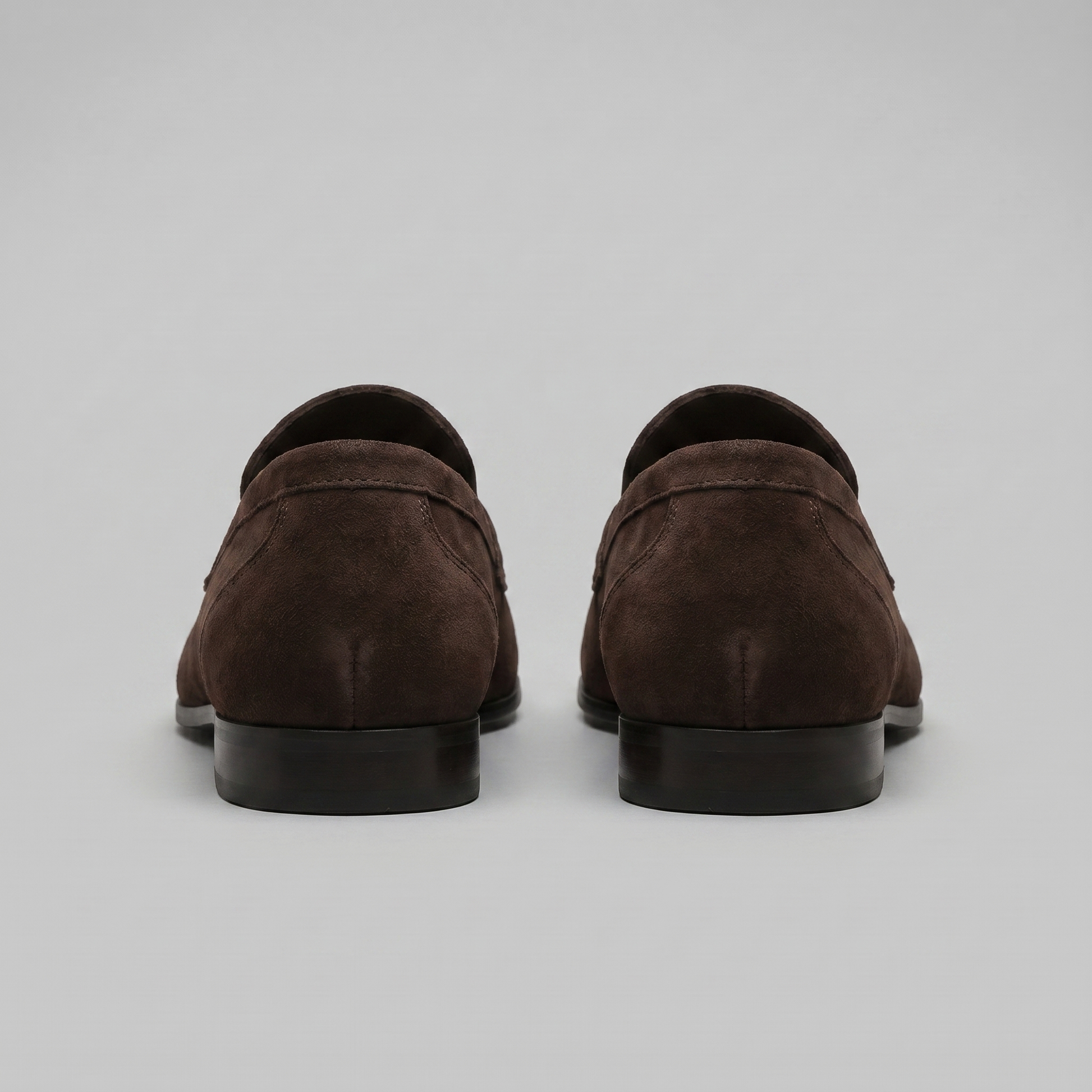 Men's Suede Penny Loafers