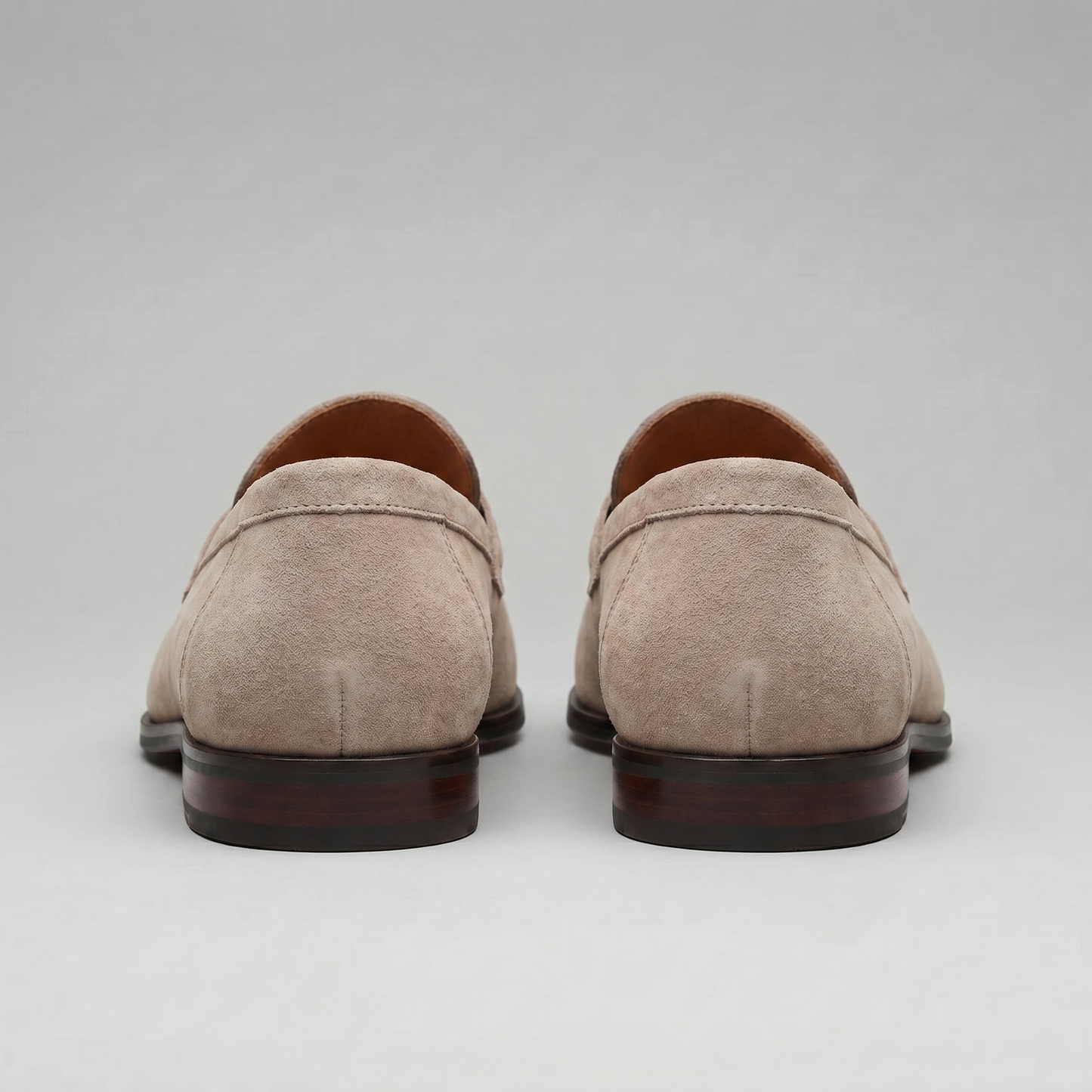 Men's Suede Penny Loafers