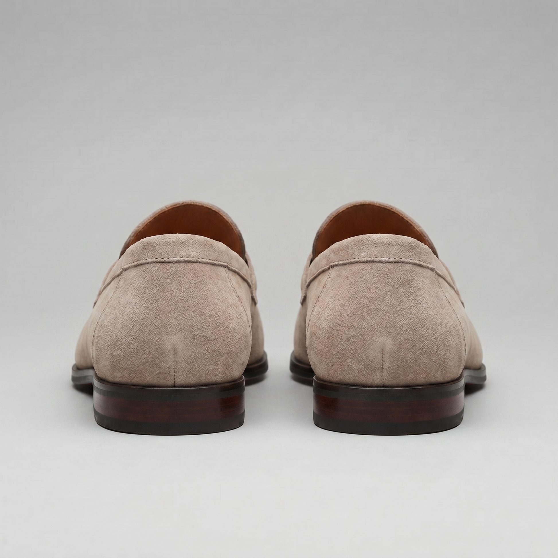 Men's Suede Penny Loafers