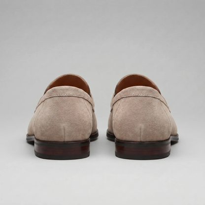 Men's Suede Penny Loafers