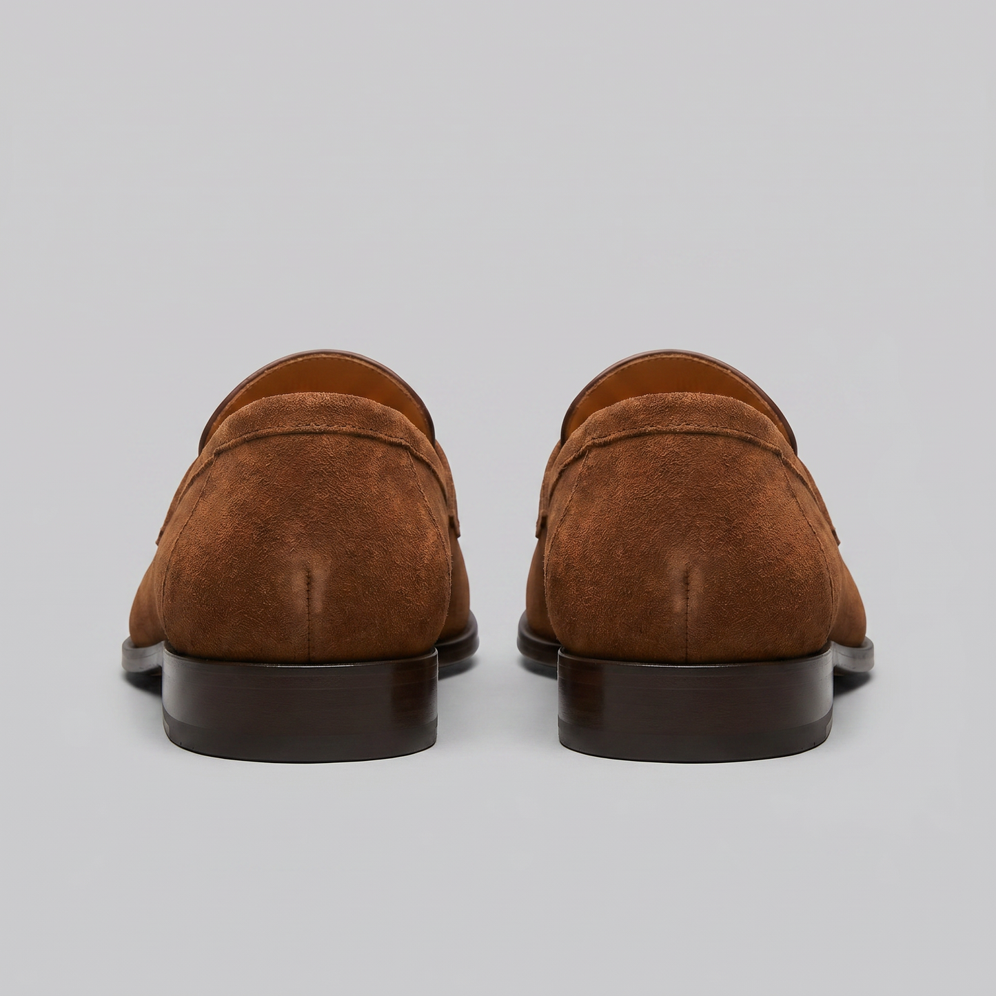 Men's Suede Penny Loafers
