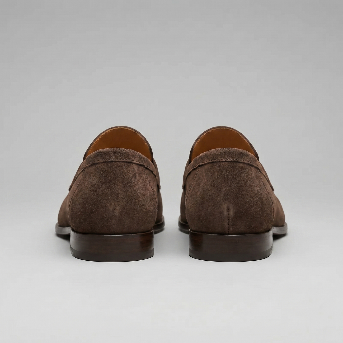 Men's Suede Penny Loafers
