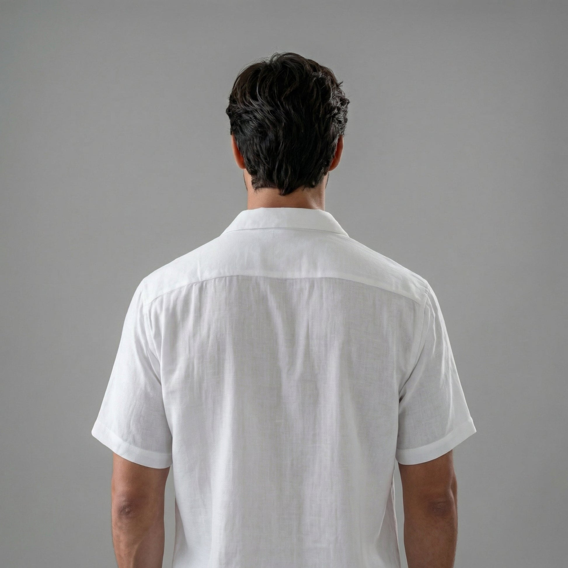 Men's Short Sleeve Linen Summer Set