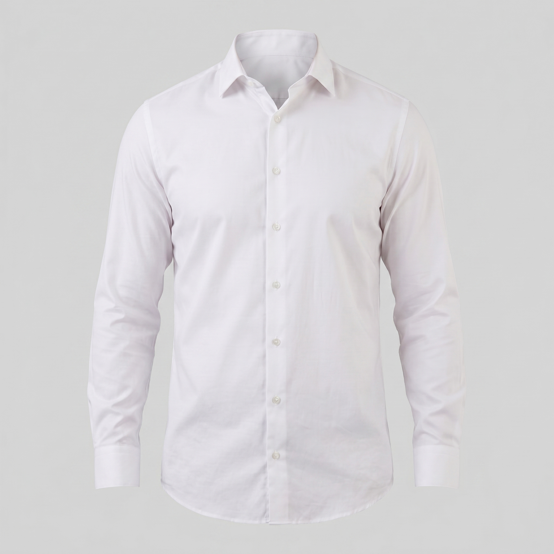 Men's Slim Fit Long-Sleeve Dress Shirt