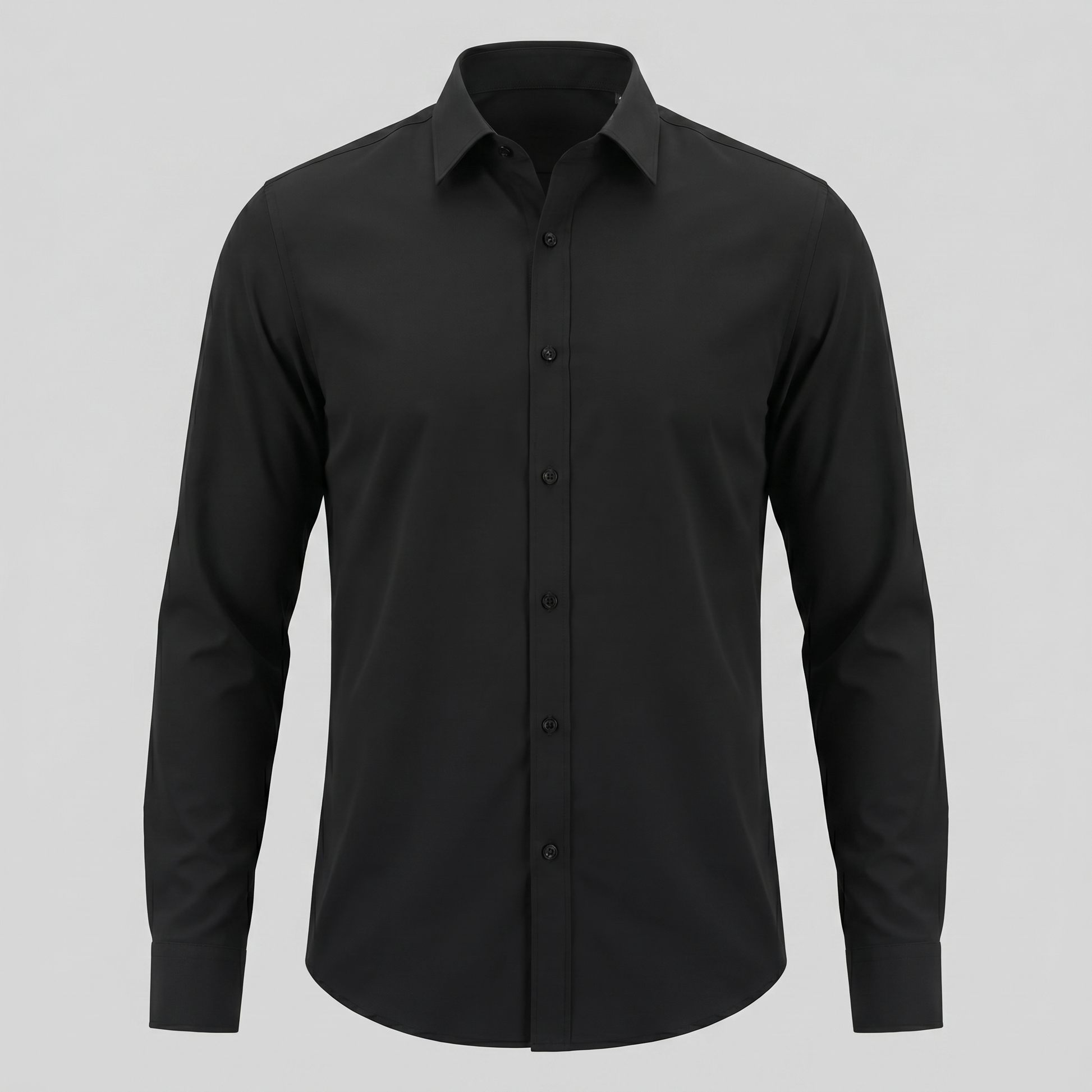Men's Slim Fit Long-Sleeve Dress Shirt