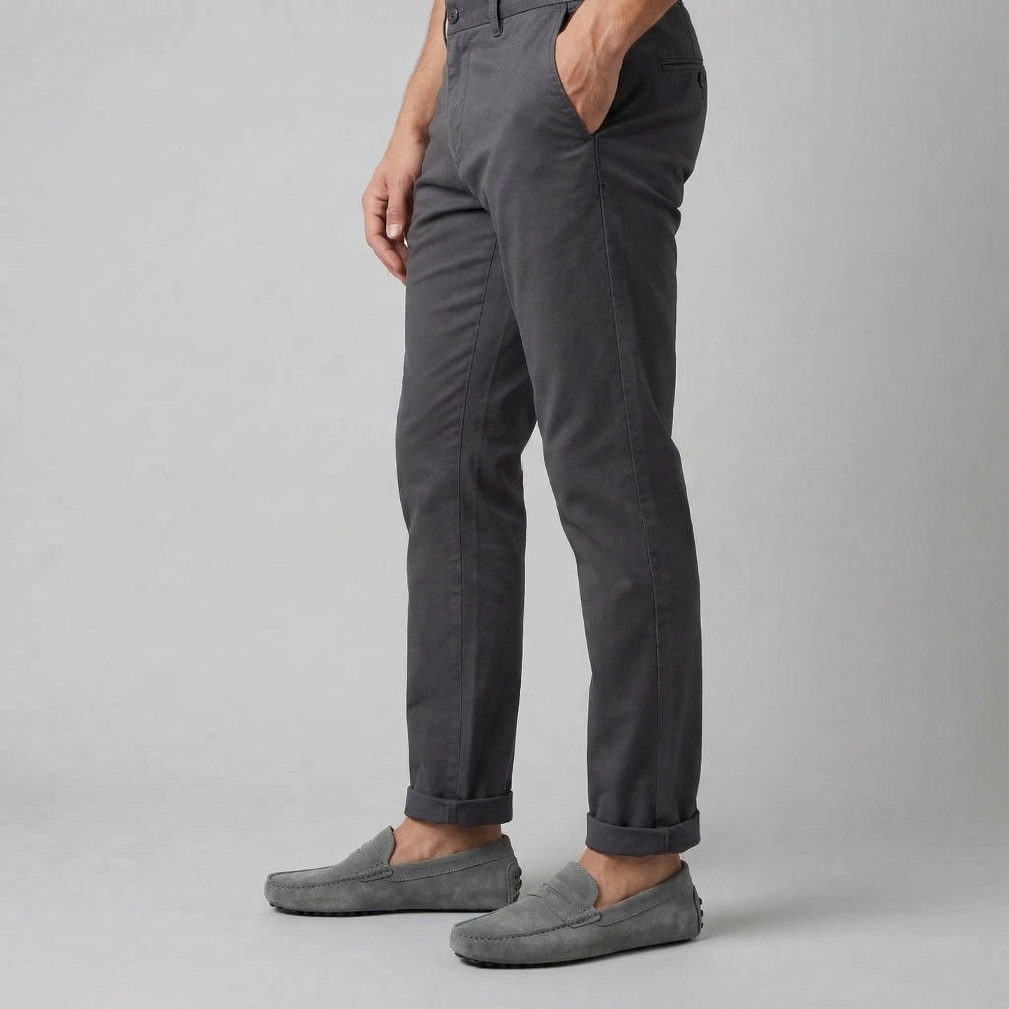 Men's Stylish Suede Penny Loafers