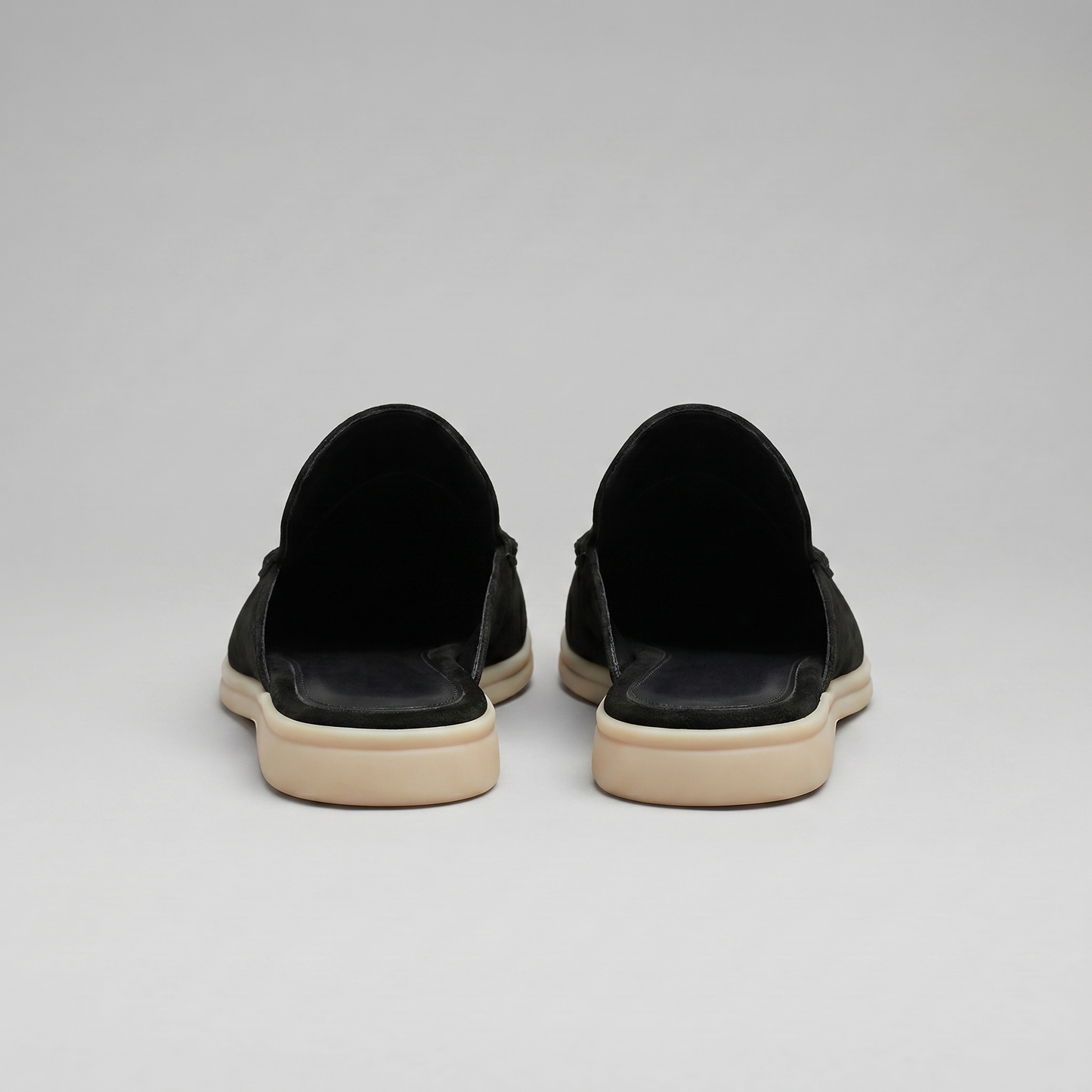 Men's Suede Backless Loafer Mules