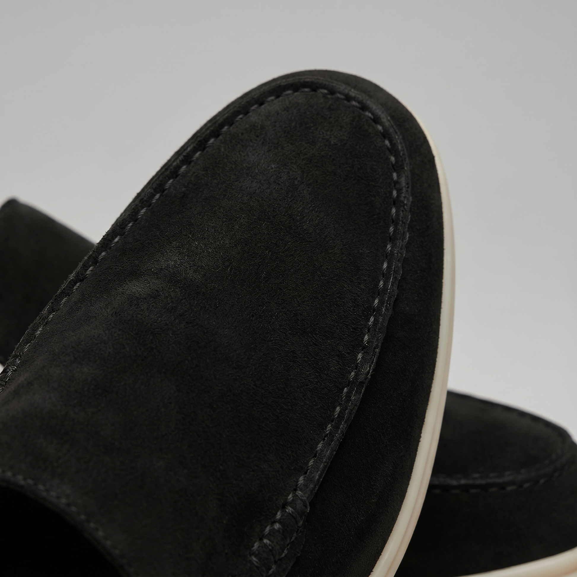 Men's Suede Backless Loafer Mules