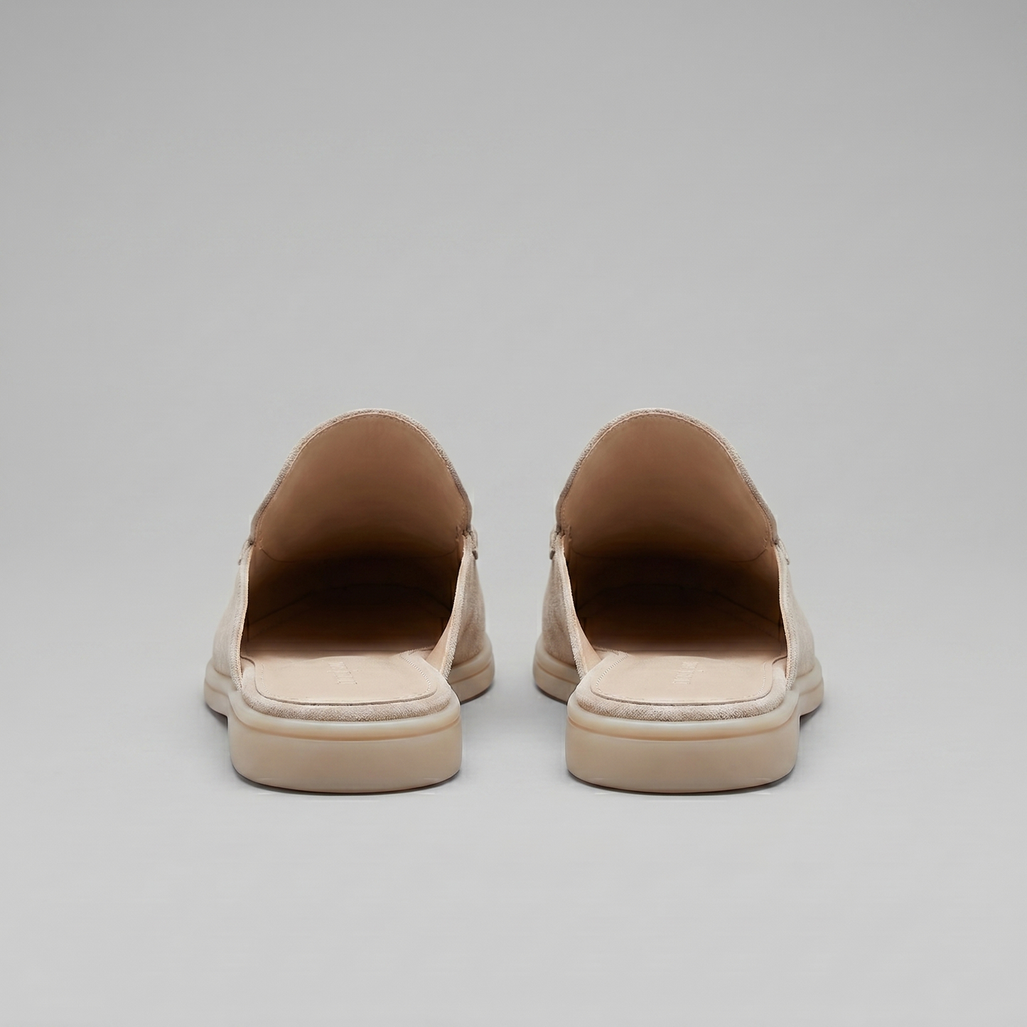 Men's Suede Backless Loafer Mules