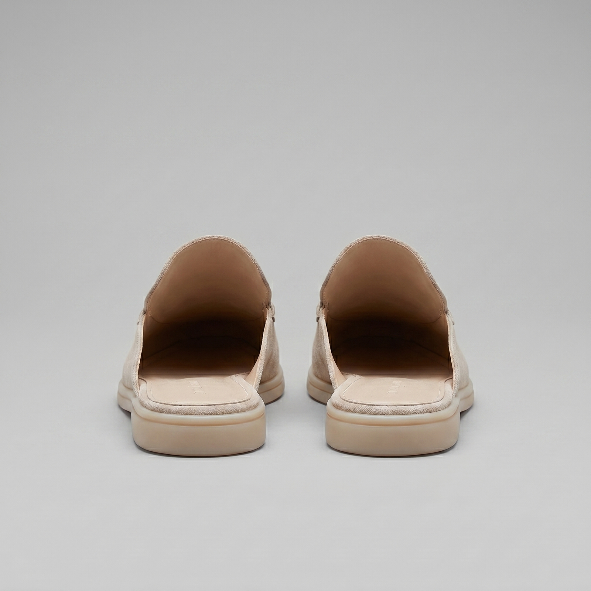 Men's Suede Backless Loafer Mules