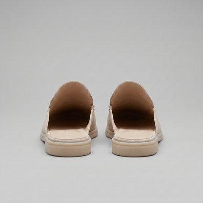Men's Suede Backless Loafer Mules