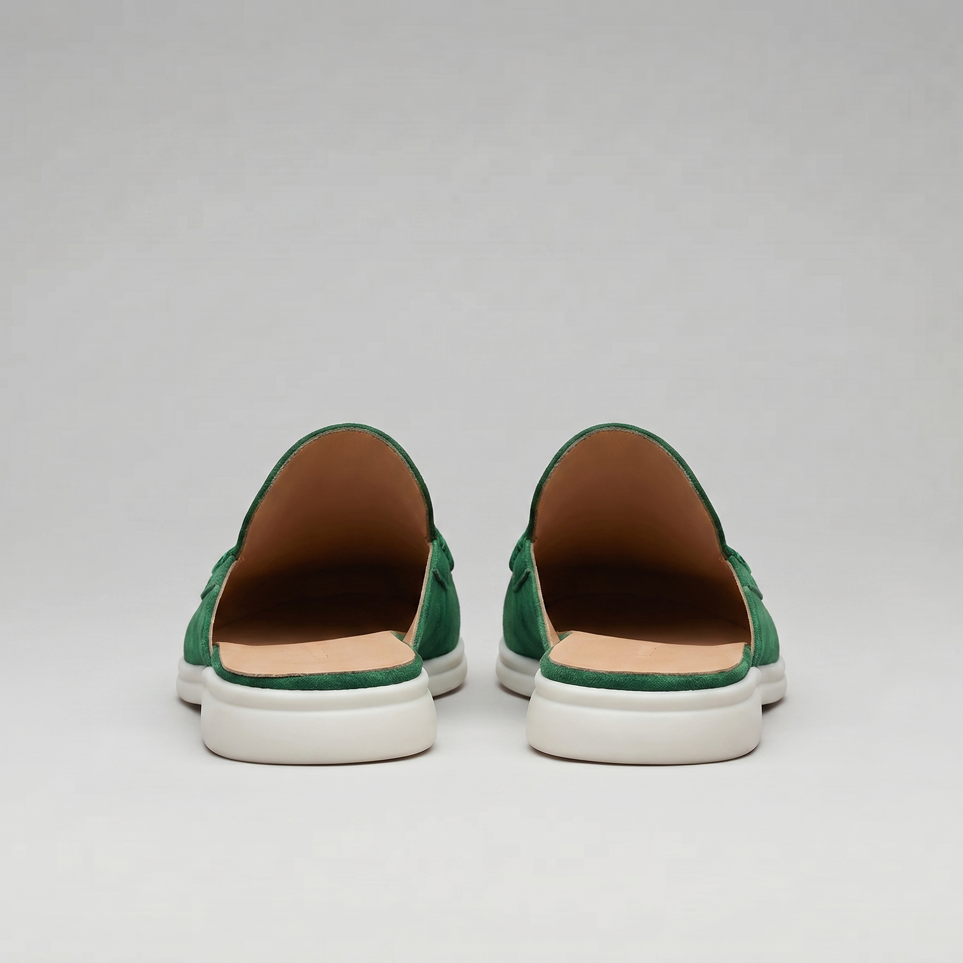 Men's Suede Backless Loafer Mules