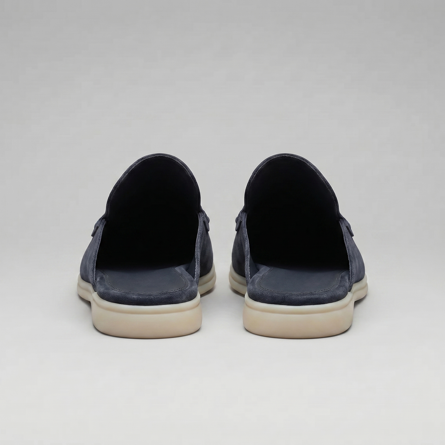 Men's Suede Backless Loafer Mules