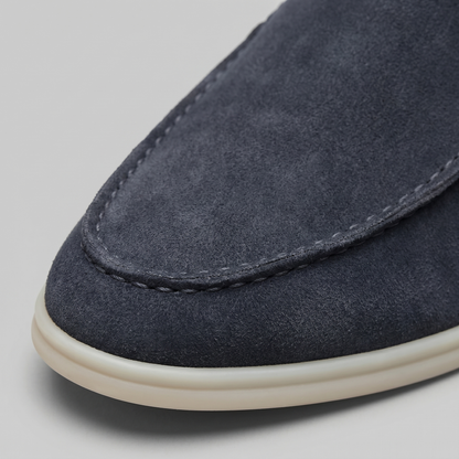 Men's Suede Backless Loafer Mules