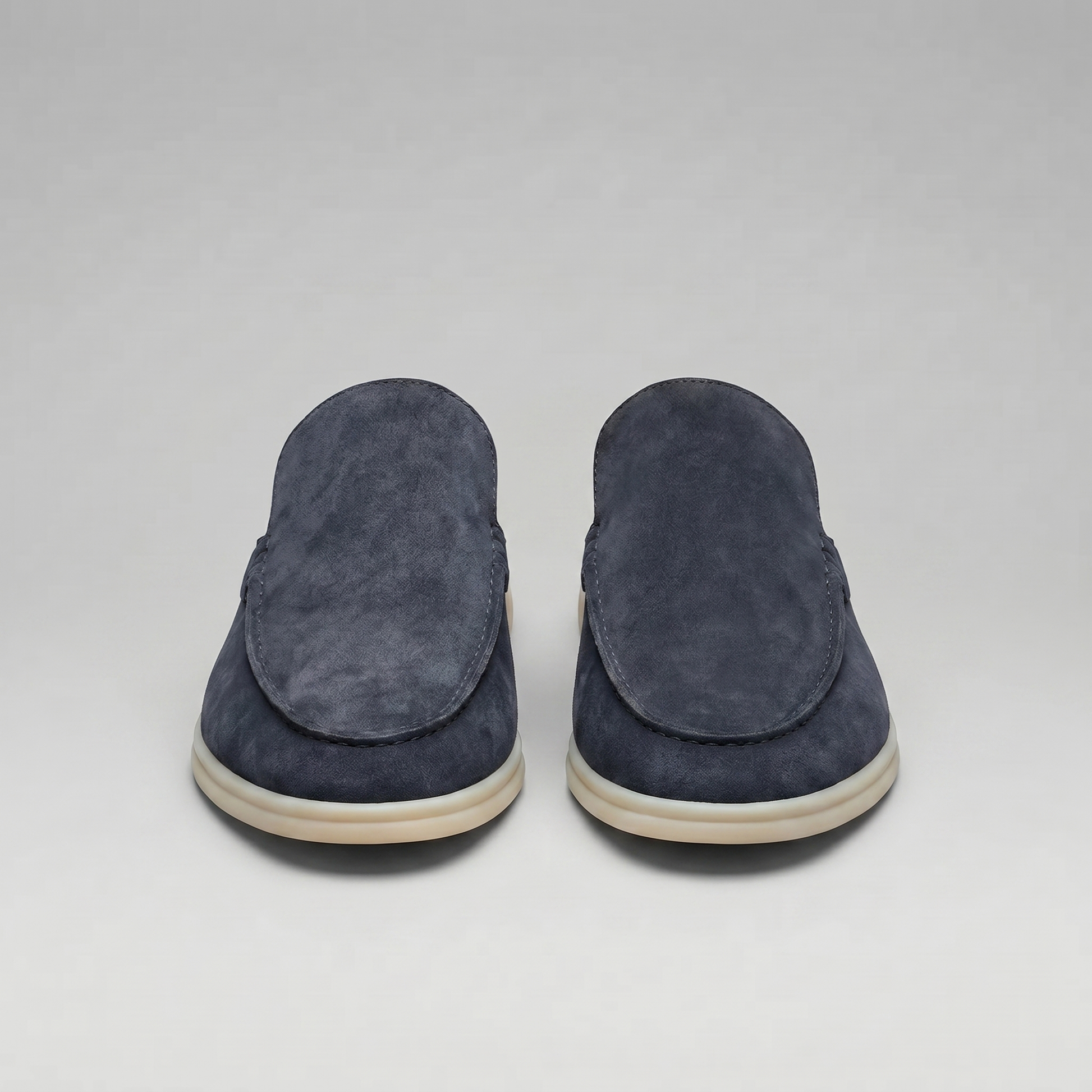 Men's Suede Backless Loafer Mules