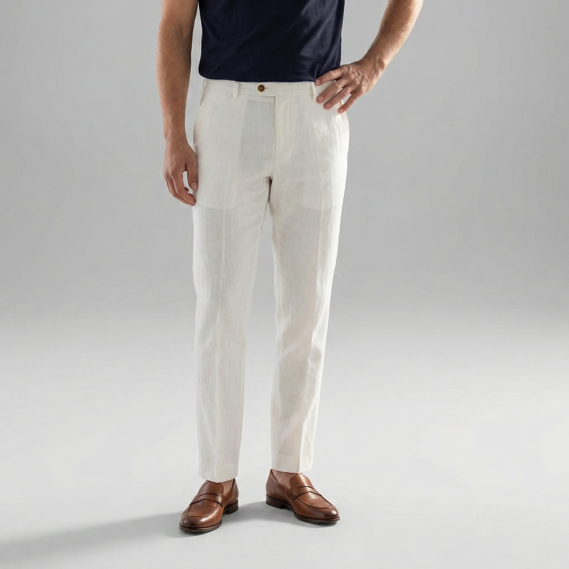 Men's Linen Summer Trousers