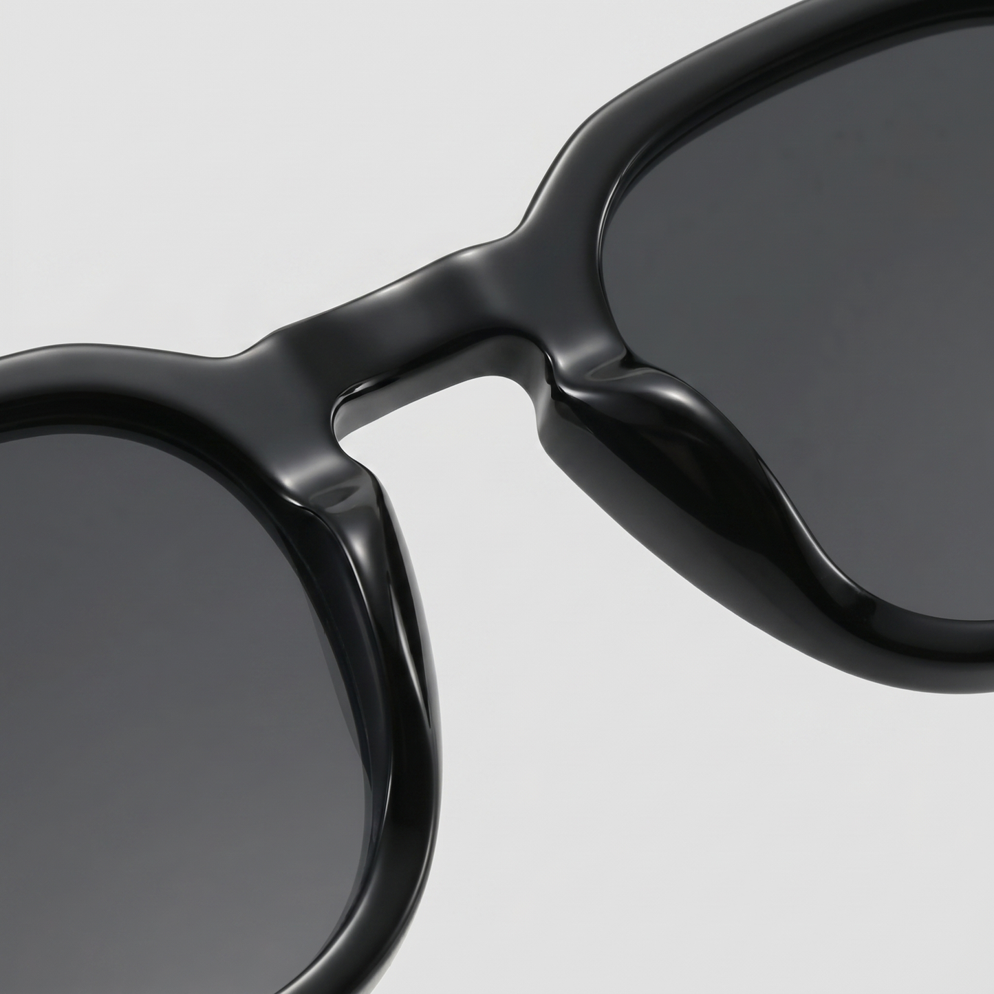 Men's Vintage Square Sunglasses with Dark Lenses