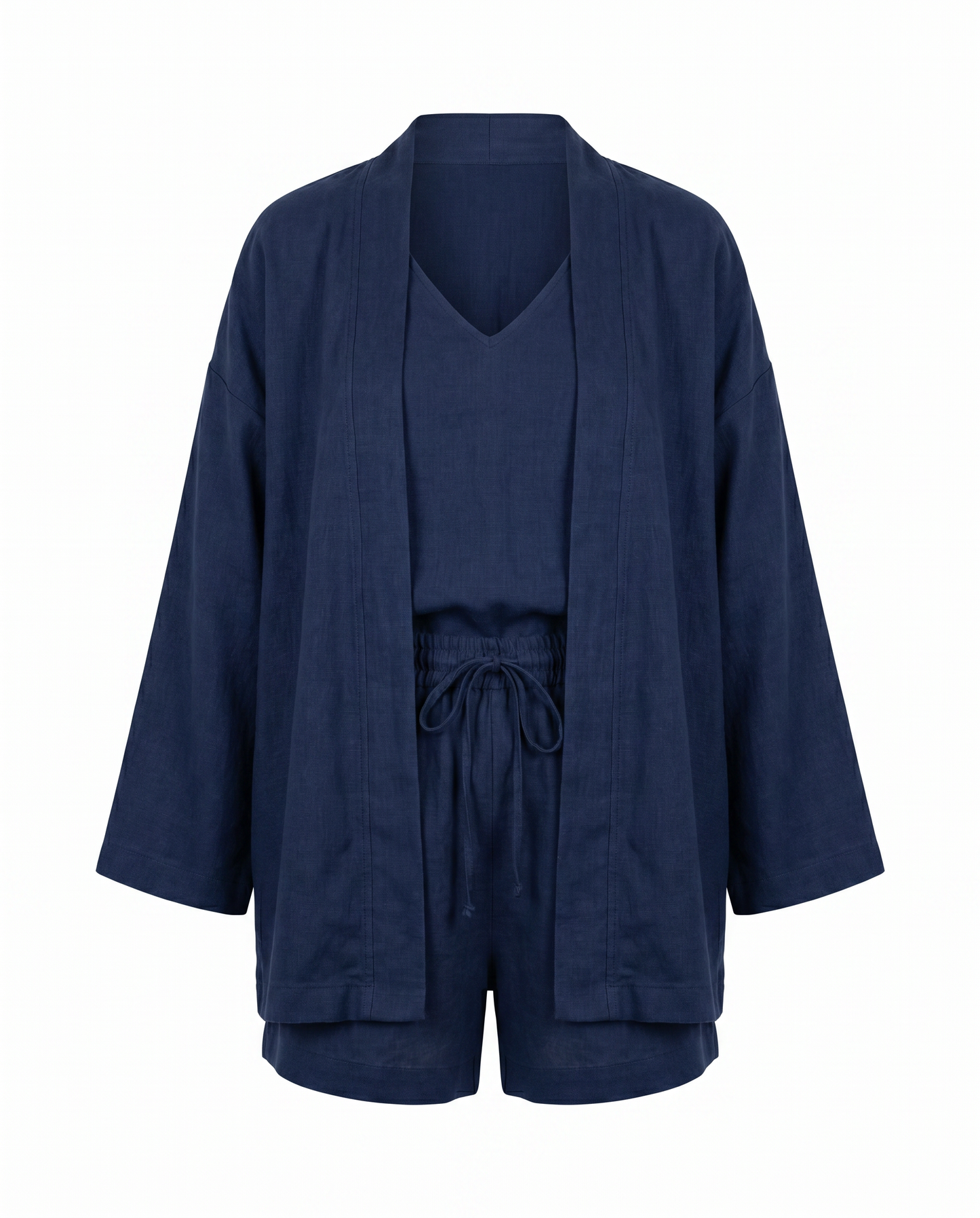 Claudia Linen Three-Piece Co-ord Set