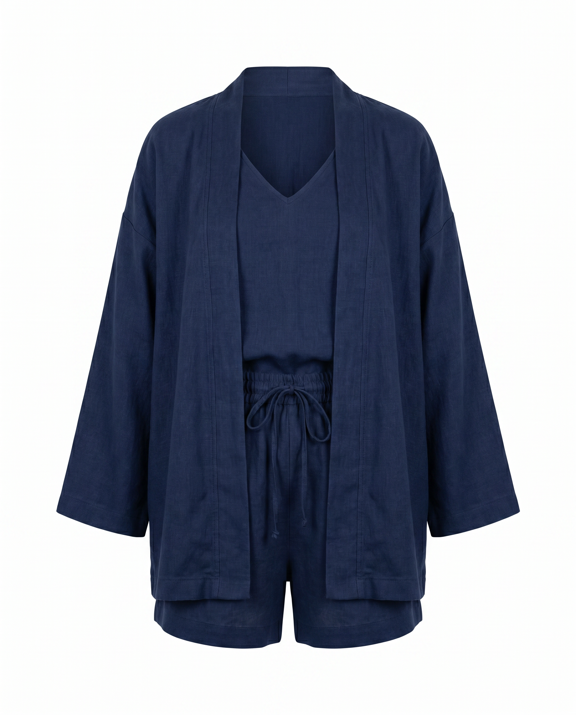 Claudia Linen Three-Piece Co-ord Set