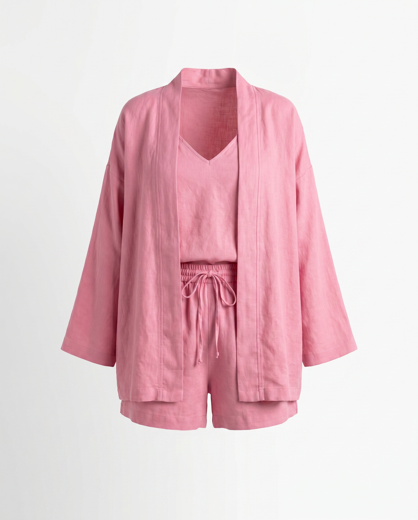 Claudia Linen Three-Piece Co-ord Set