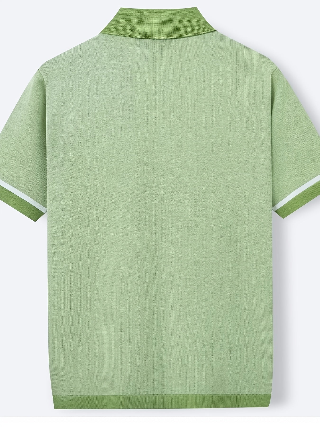 Malcolm | Retro Striped Short-Sleeve Polo Shirt