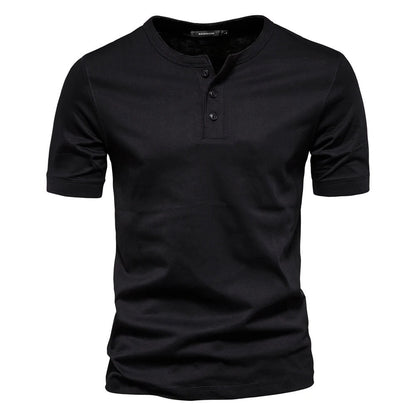 Tom Hollinger | Rundhals-Henleyshirt