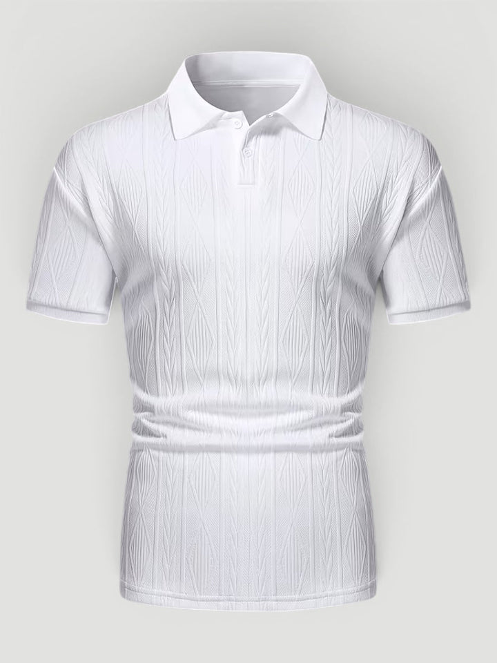Ellmont London | Men’s Soft Casual Breathable Summer Golf Polo Shirt for Daily Wear