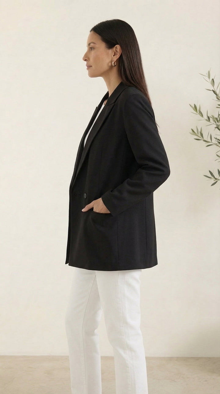 Camille Oversized Doppelreiher-Blazer