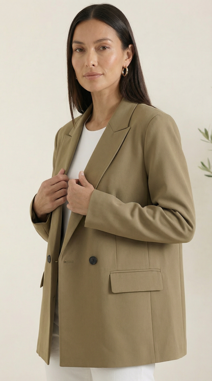 Camille Oversized Doppelreiher-Blazer