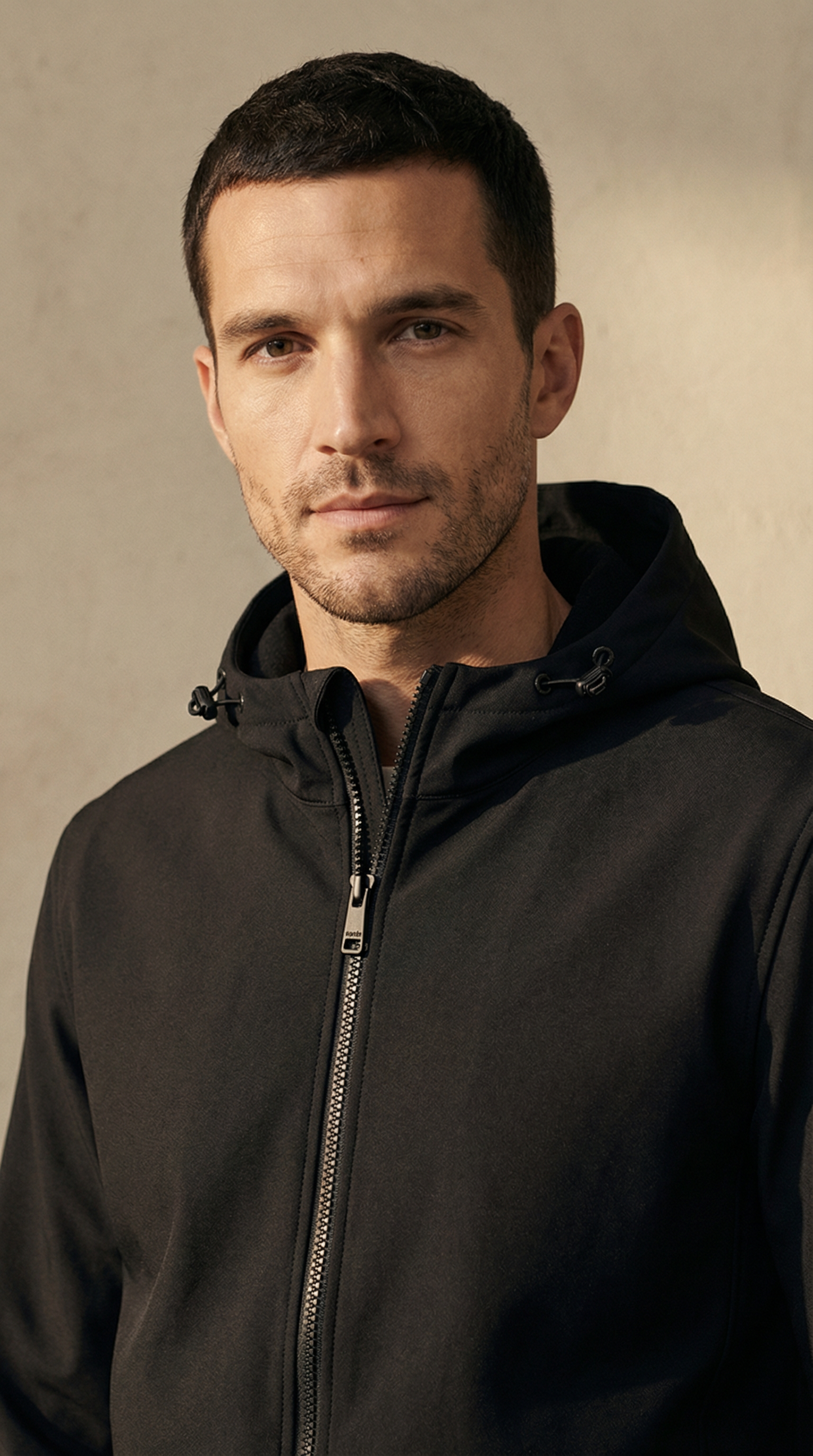 Luca Softshell-Jacke mit Kapuze
