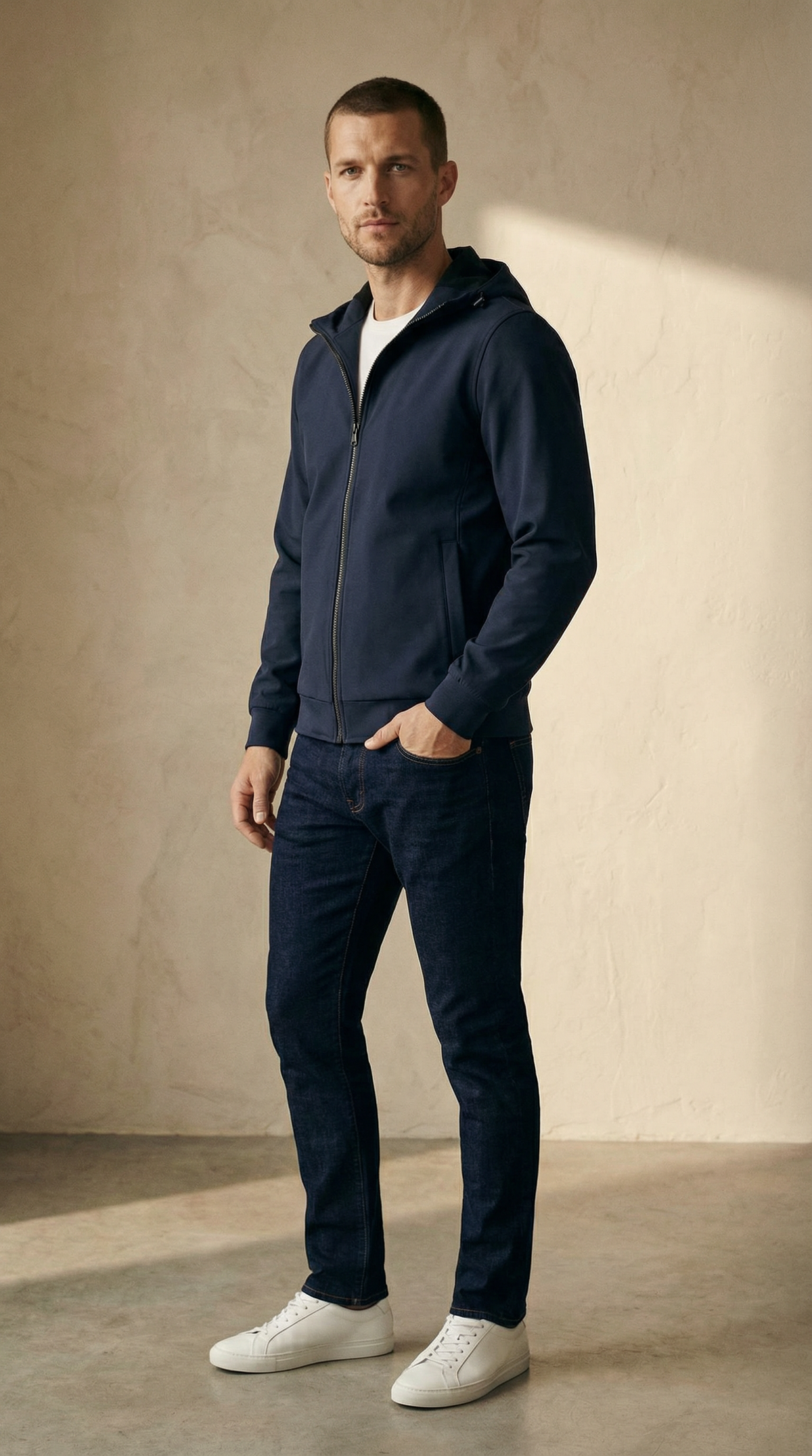 Luca Softshell-Jacke mit Kapuze