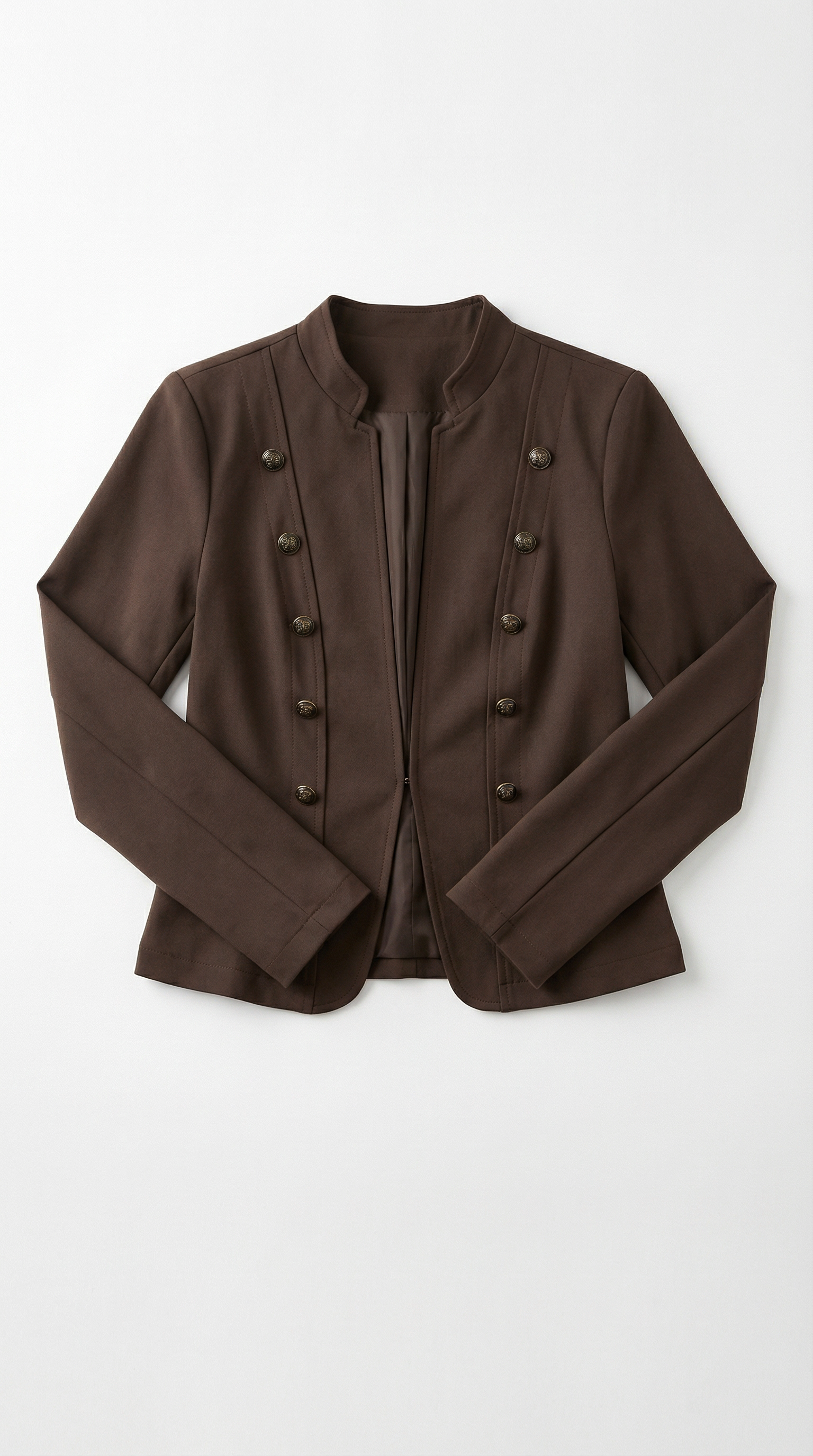Victoria Military-Blazer mit Zierknöpfen