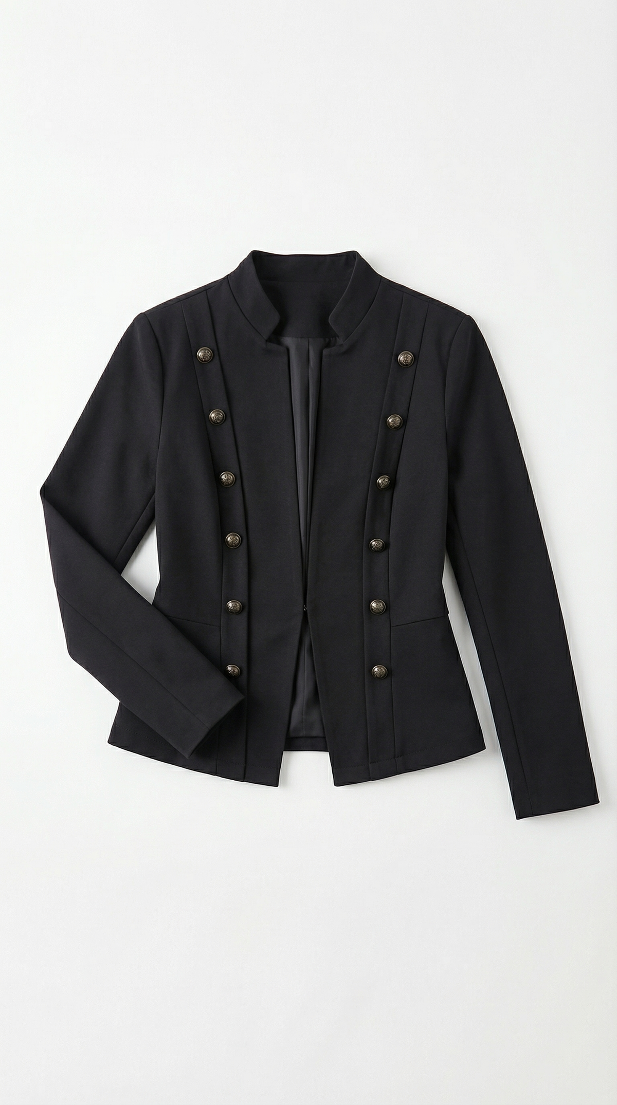 Victoria Military-Blazer mit Zierknöpfen