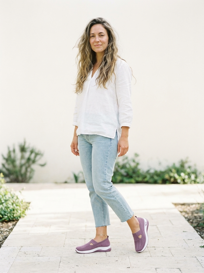 Bella Slip-On Sneaker aus atmungsaktivem Flyknit