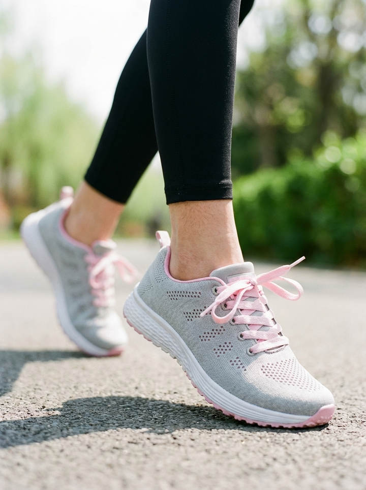 Rosalina – Leichter Damen-Sneaker in Flyknit-Optik