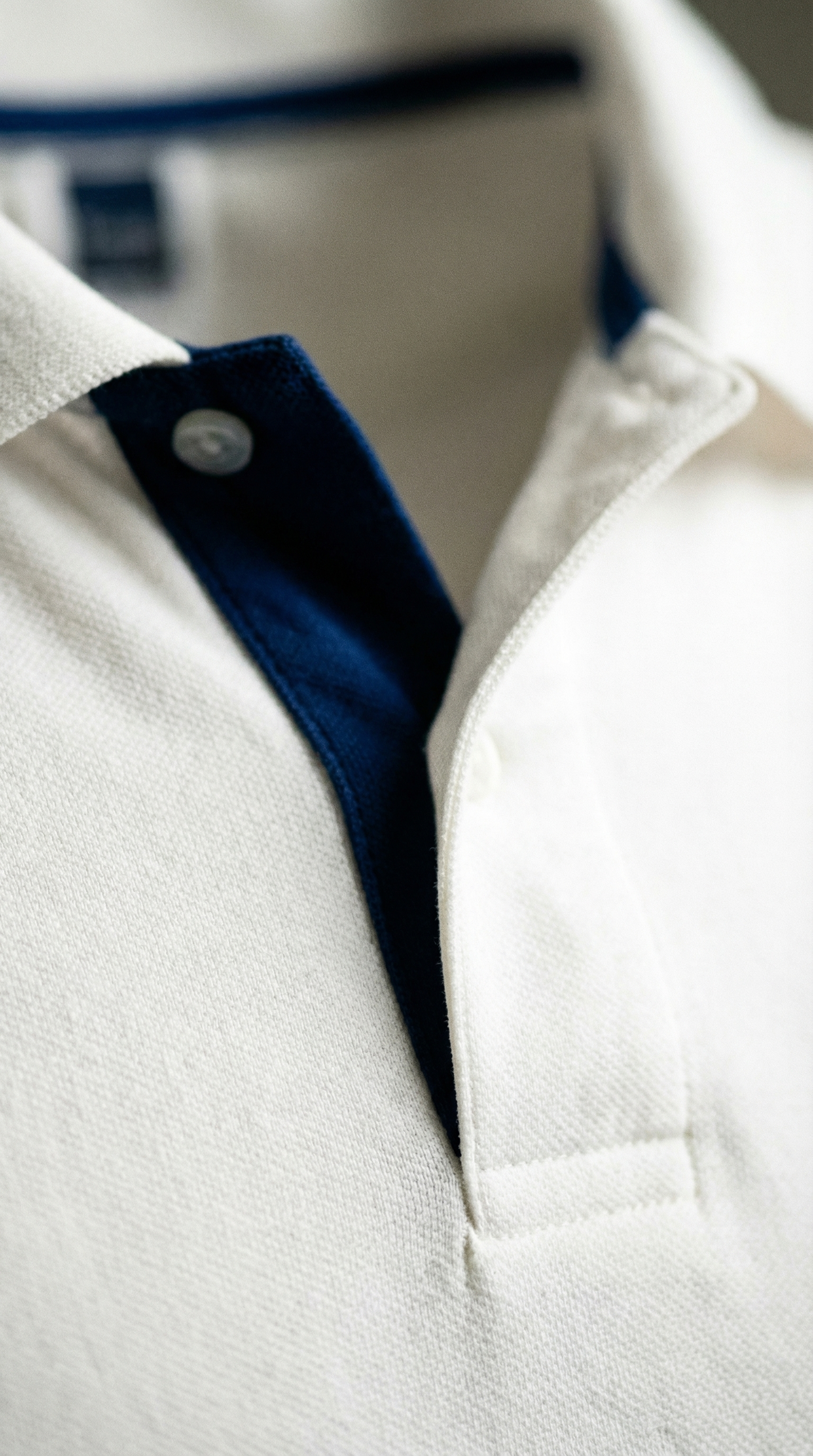 Marcello – Herren-Langarm-Poloshirt mit Kontrastdetail