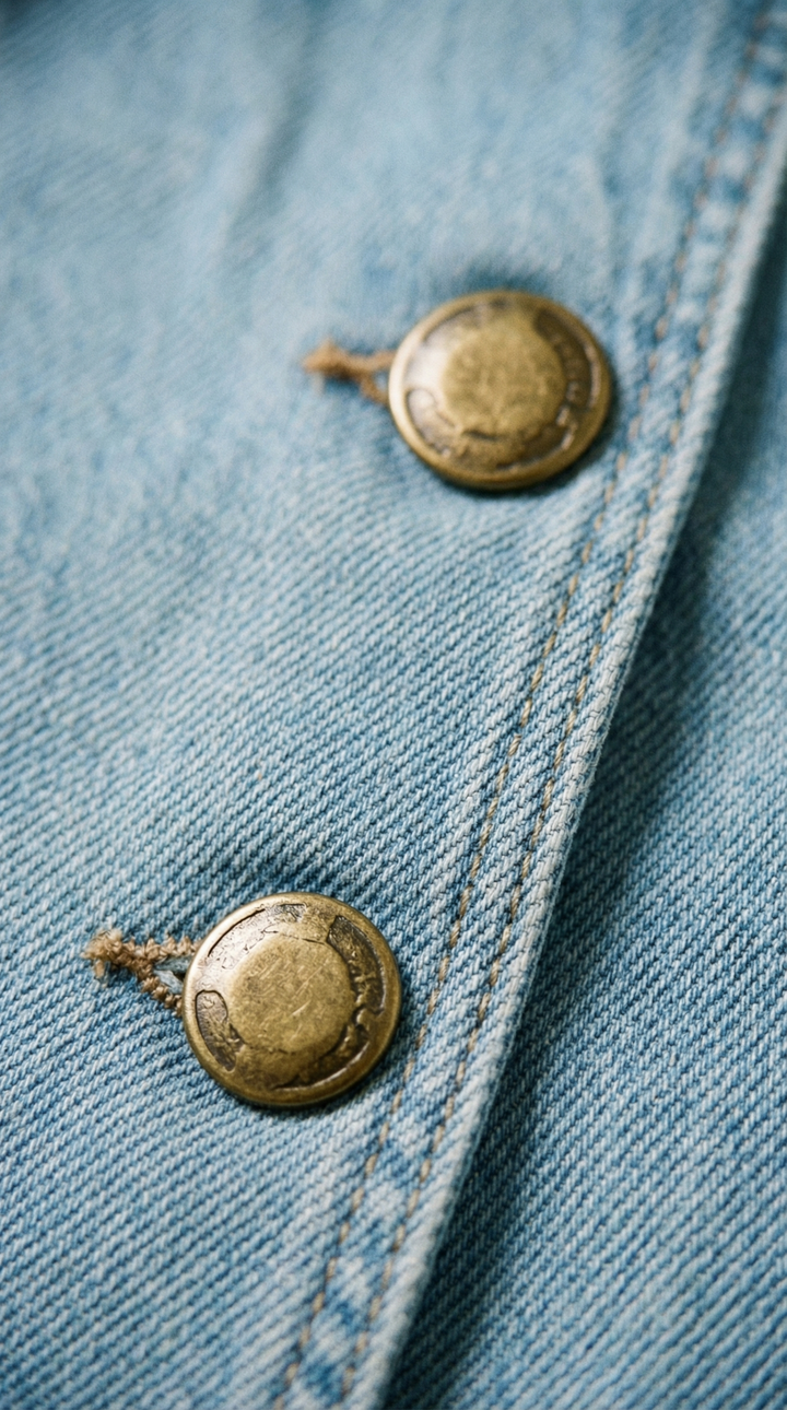 Savanna – Damen-Denim-Zweiteiler mit Weste und Weitem Bein
