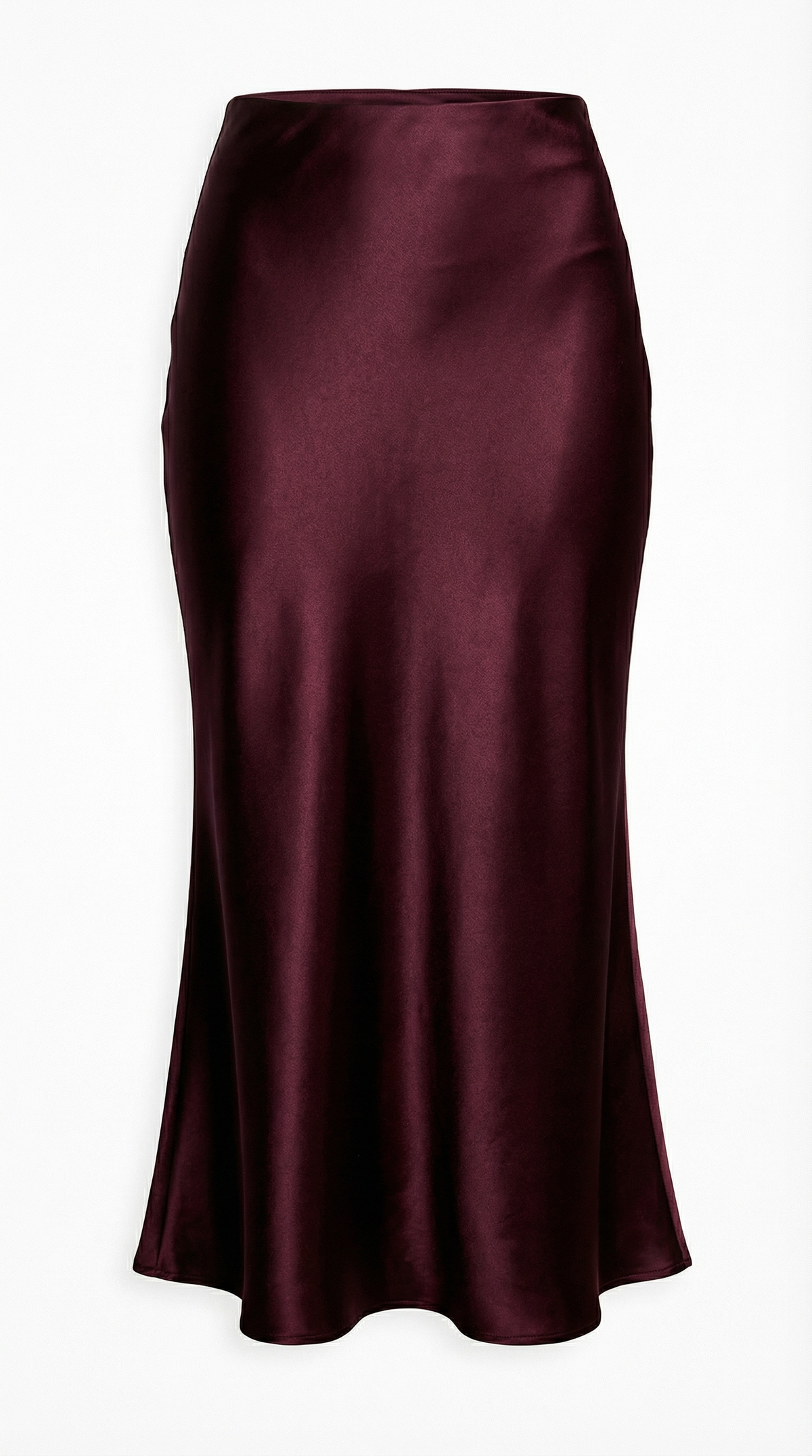 Luciana – Eleganter Damen-Midirock aus fließendem Satin