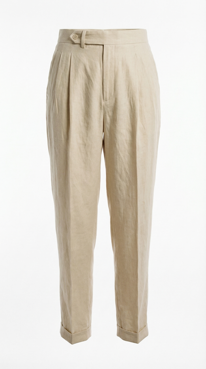 Vittorio – Elegante Herren-Bundfaltenhose im Classic-Fit