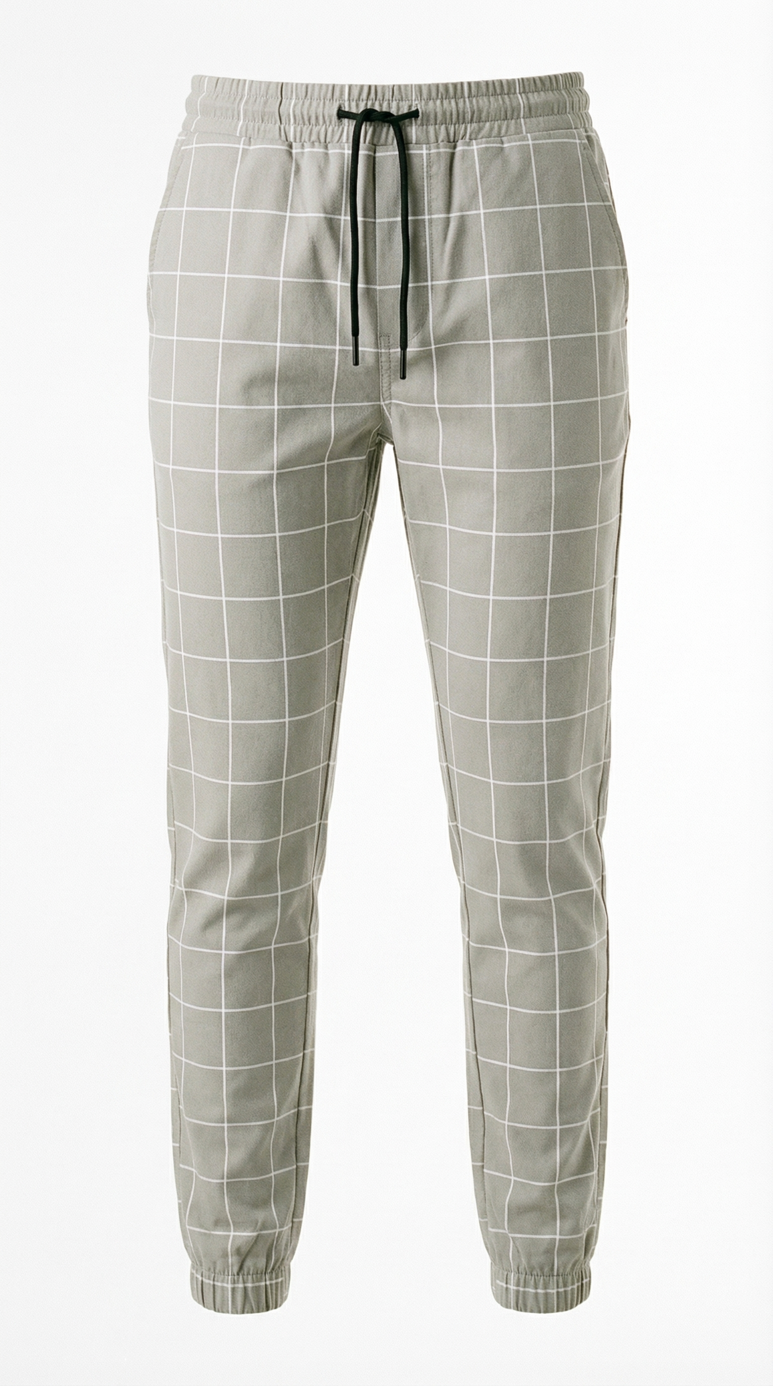 Enzo – Herren-Jogginghose mit Karomuster im Smart-Casual-Stil