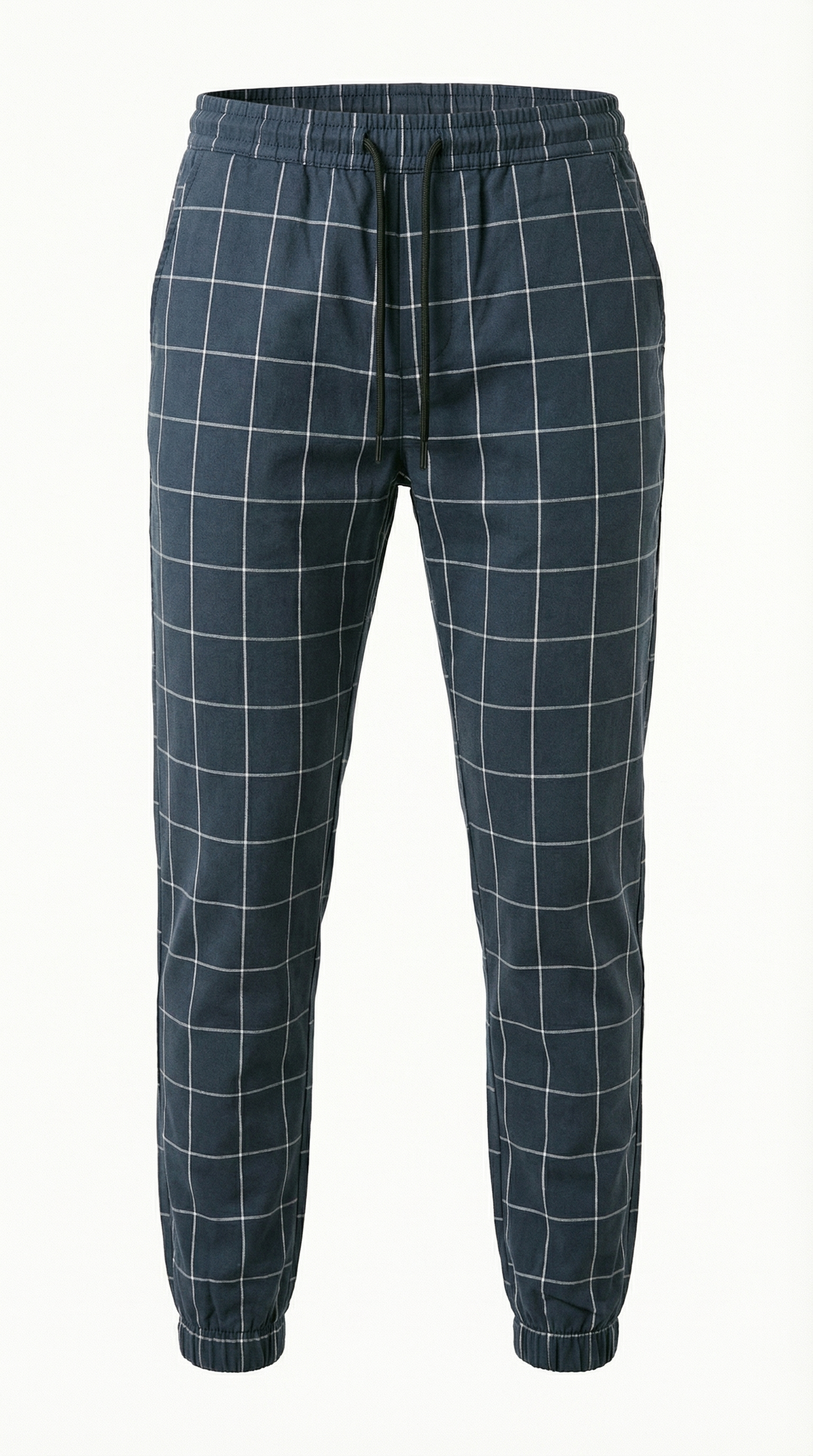 Enzo – Herren-Jogginghose mit Karomuster im Smart-Casual-Stil